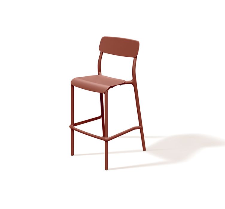 Барний стілець Rimo FRIK5511 Burnt Brick (FRIK5511-7600C)1